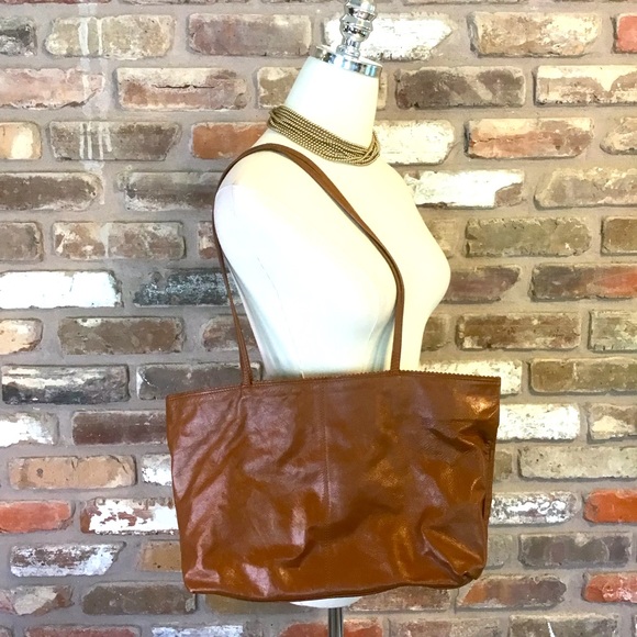latico Handbags - LATICO Women’s Cognac Brown Leather Tote Shoulder Bag